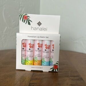 🌺 Hanalei Hawaiian Lip Balm Set
